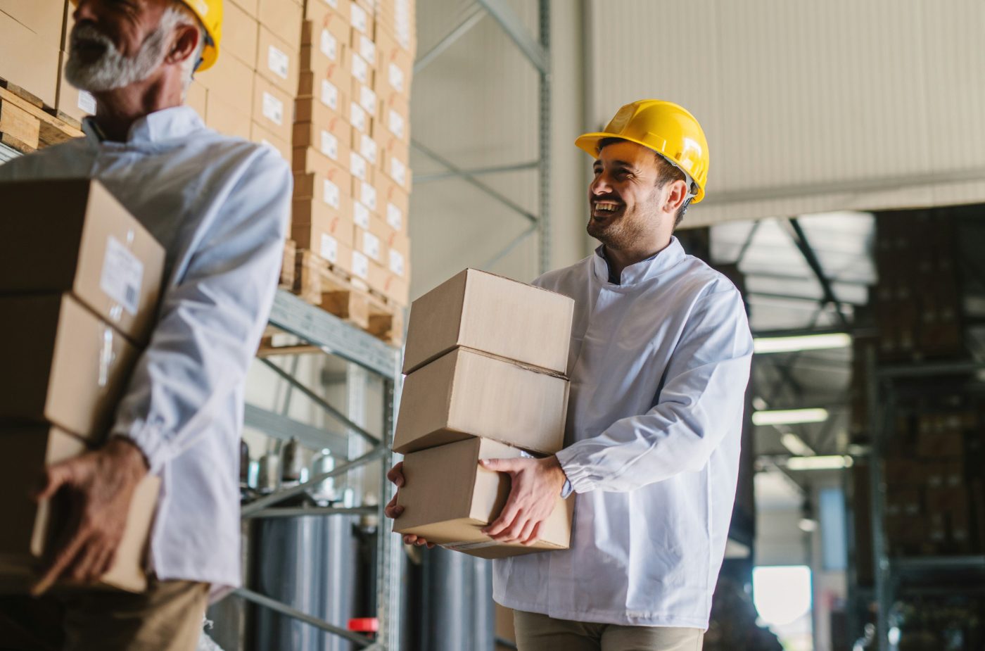On the warehouse floor with our customers